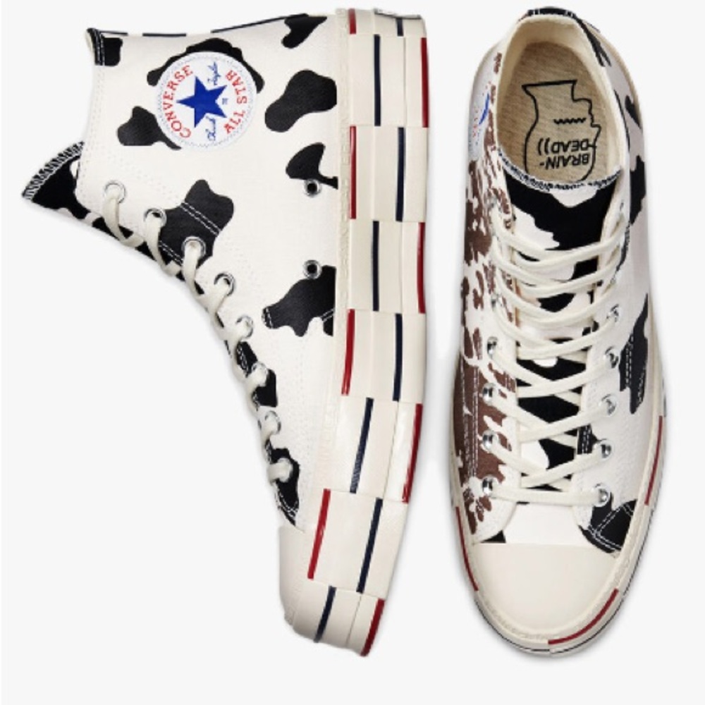 Converse x Brain Dead Chuck 70 Unisex High Top Egret Shoes